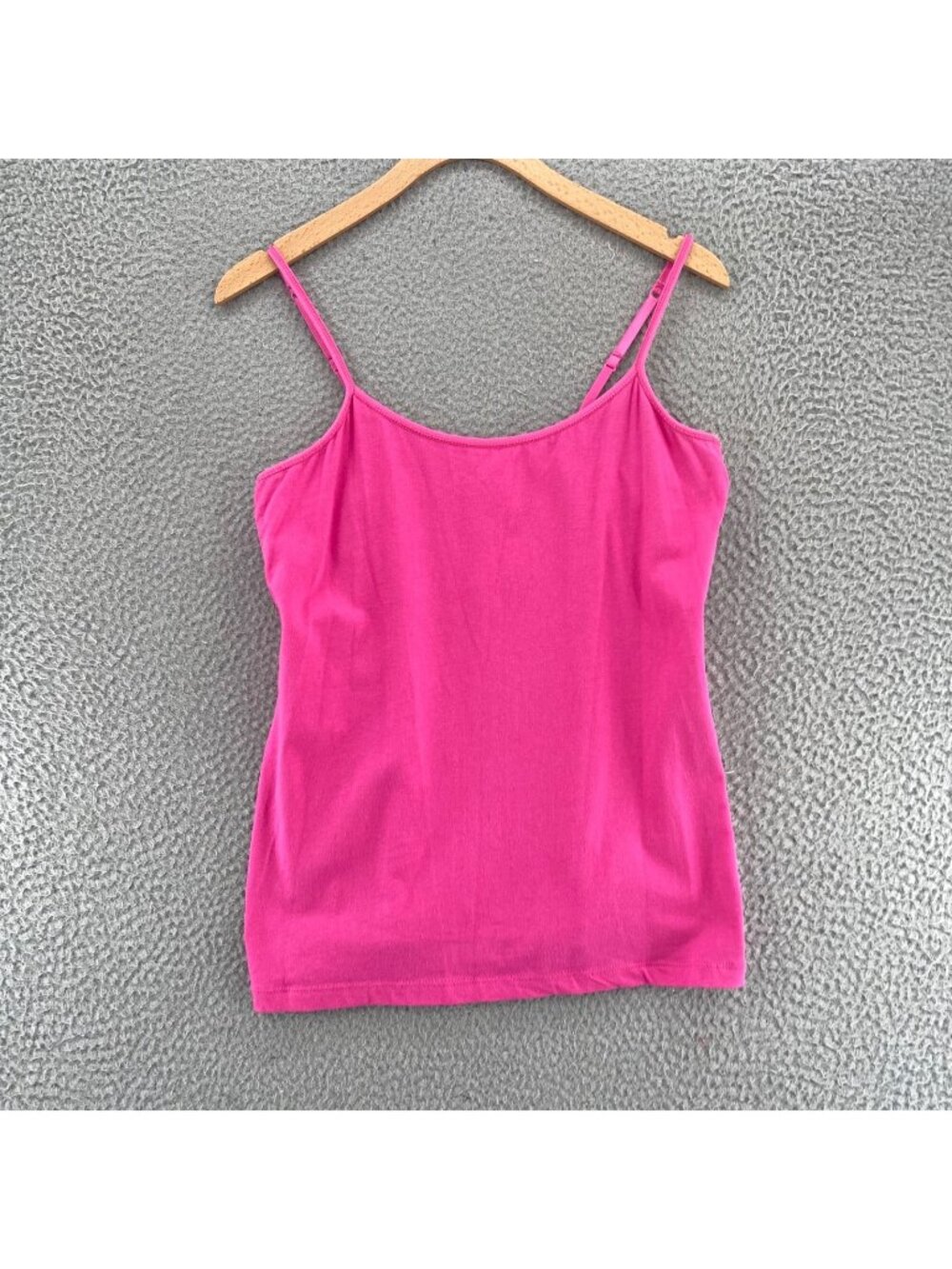 Joe Boxer Top Womens Extra Large Pink Cotton Stretch Knit Tank Spaghetti Straps